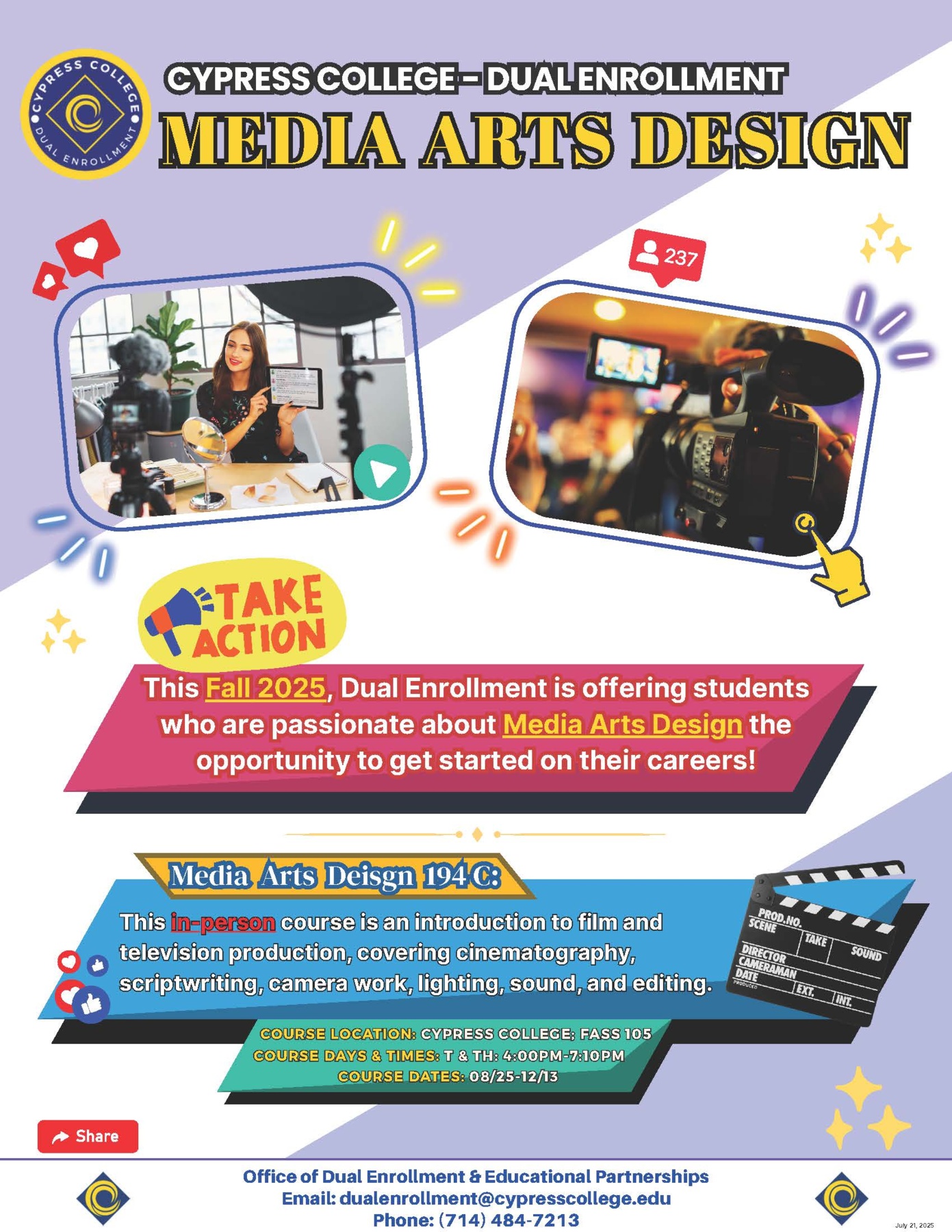 MAD FALL 25 Ad Flyer